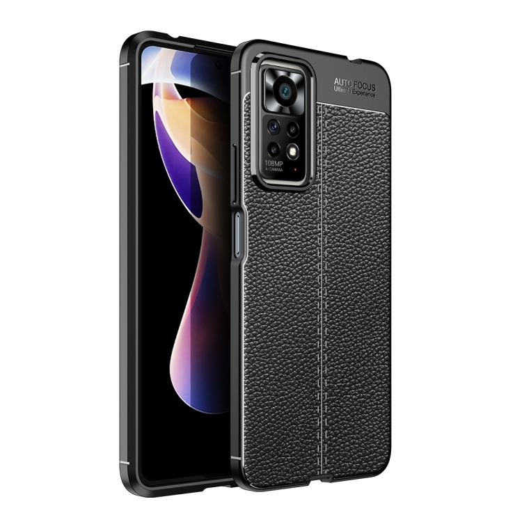Xiaomi Redmi Note 11 Pro 4G / 5G Global / Note 12 4G Global Litchi Texture Shockproof Phone TPU husa