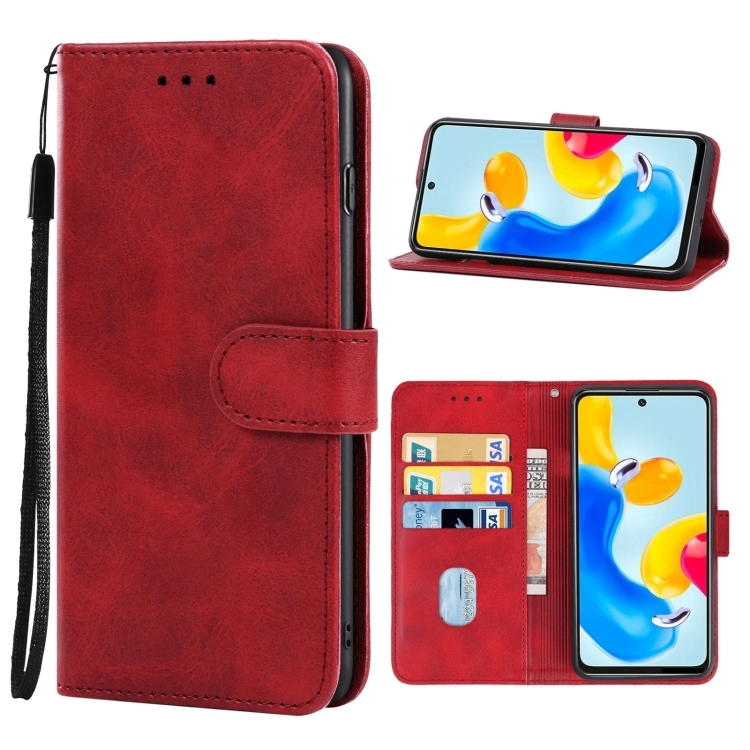 Piele Phone Husa Xiaomi Redmi Note 11S 5G (Red)