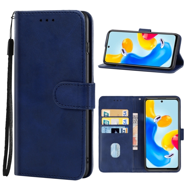 Piele Phone Husa Xiaomi Redmi Note 11S 5G (Blue)