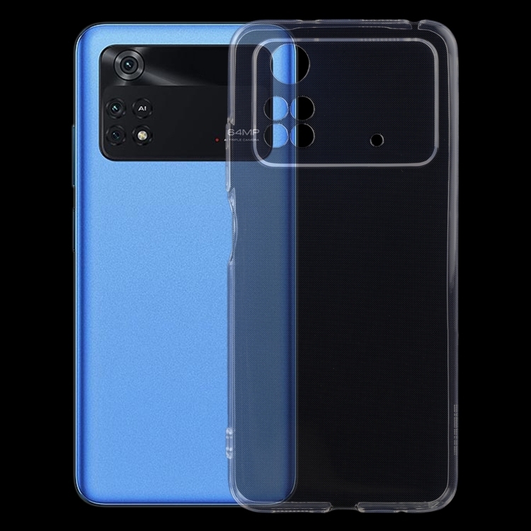 Xiaomi Poco M4 Pro 4G 0.75mm Ultra-thin Transparent TPU Phone Case