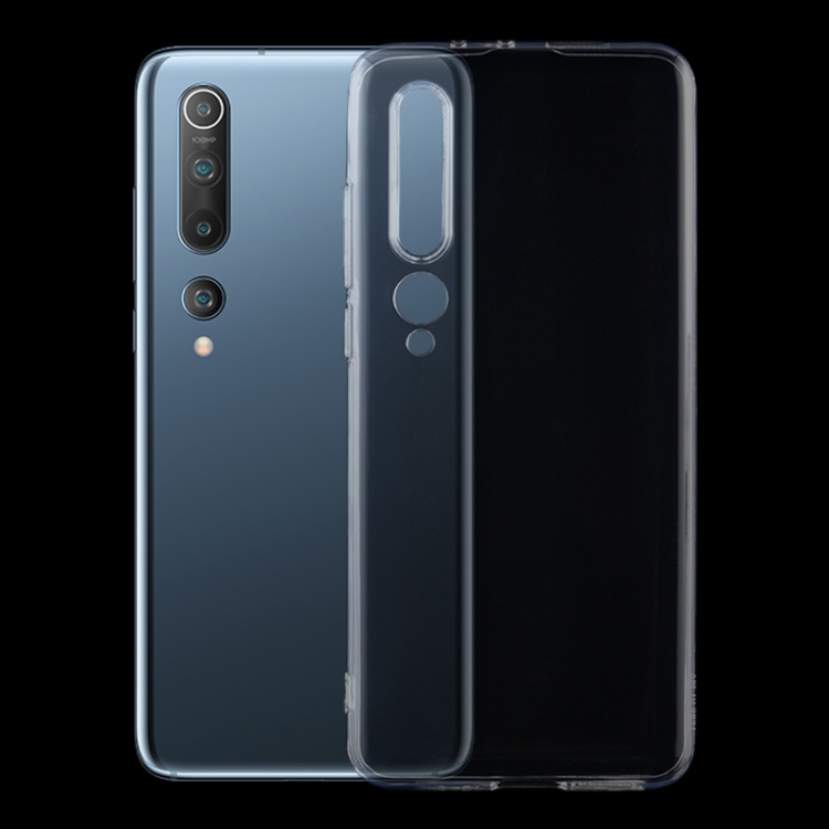 Husa p/u Xiaomi Mi 10 TPU Ultra-Thin Transparent Mobile Phone