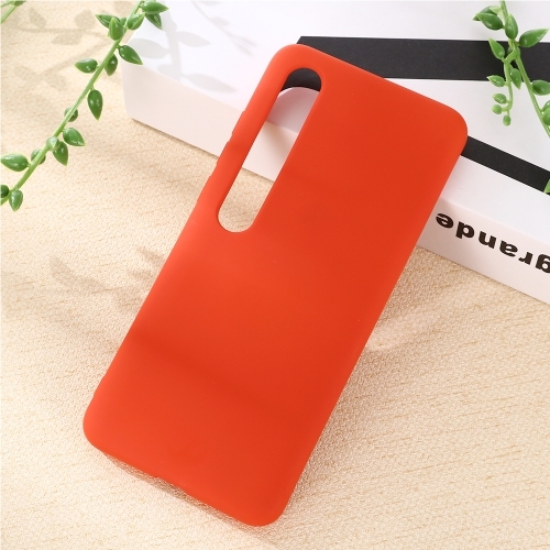 Husa Extra Xiaomi Mi 10 5G Solid Color Liquid Silicone (Red)