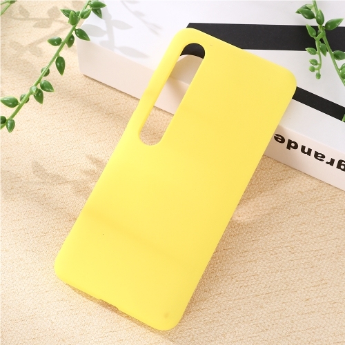 Husa Extra Xiaomi Mi 10 5G Solid Color Liquid Silicone (Yellow)