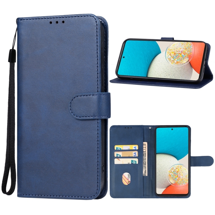 Husa p/u Samsung A54 5G Piele Phone (Blue)