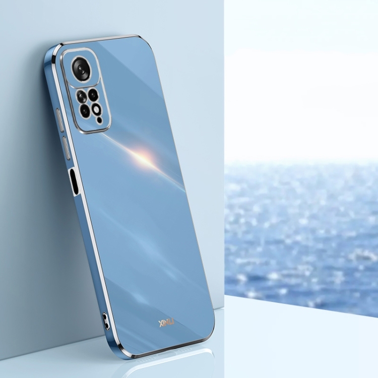 Husa p/u Xiaomi Redmi Note 11 Pro 4G/5G Husa p/ueign XINLI 6D (Celestial Blue)
