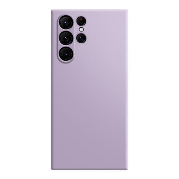 Husa p/u Samsung S23 Ultra 5G Imitation Liquid Silicone (Purple)