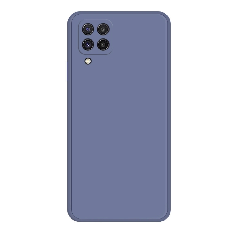 Samsung Galaxy A22 4G Imitation Liquid Silicone Phone Husa (Grey)