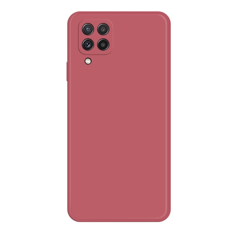 Samsung Galaxy A22 4G Imitation Liquid Silicone Phone Husa (Red)