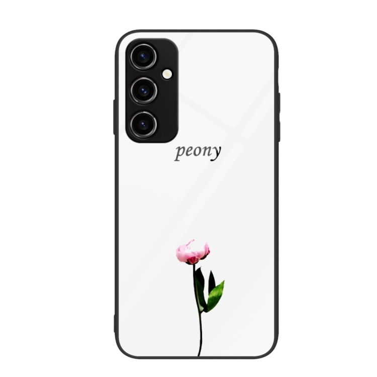 Husa p/u Samsung A54 5G Colorful Painted Glass (A Flower)