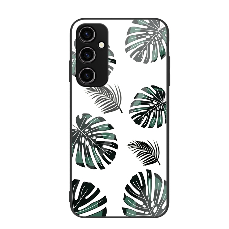 Husa p/u Samsung A54 5G Colorful Painted Glass (Banana Leaf)