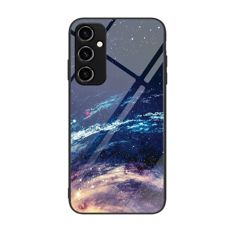 Husa p/u Samsung A54 5G Colorful Painted Glass (Starry Sky)