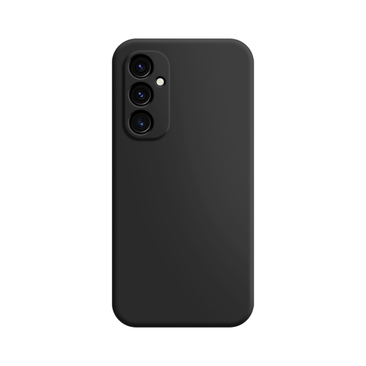 Husa p/u Samsung A14 5G Imitation Liquid Silicone Phone (Black)