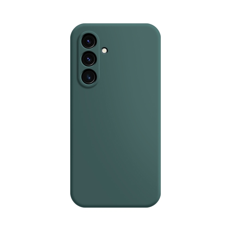 Husa p/u Samsung A54 5G Imitation Liquid Silicone (Dark Green)