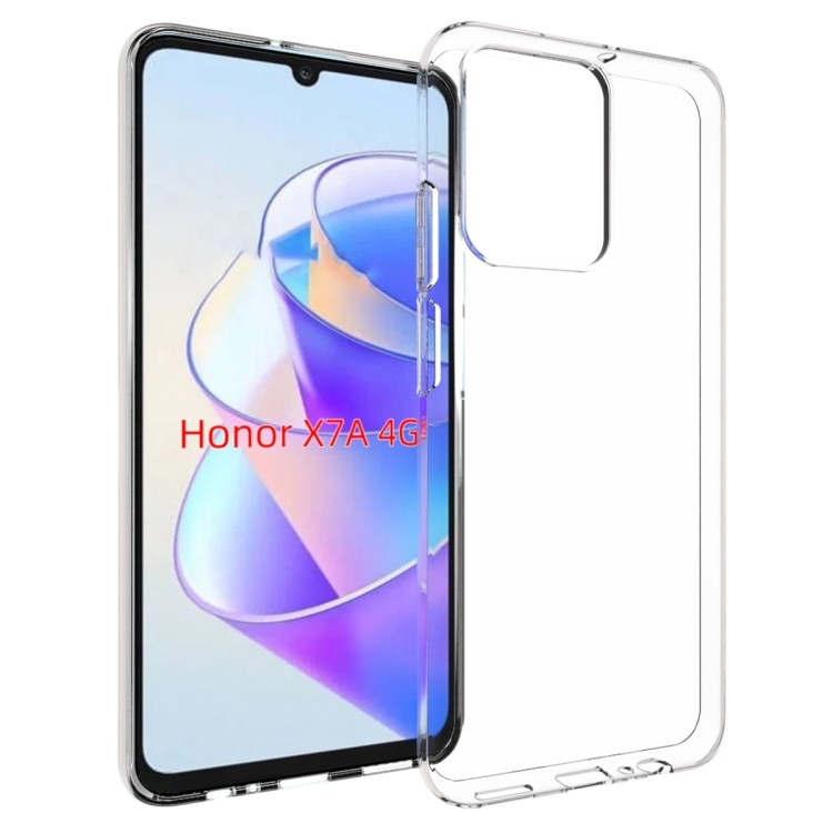 Honor X7a 4G Waterproof Texture TPU Phone husa(Transparent)