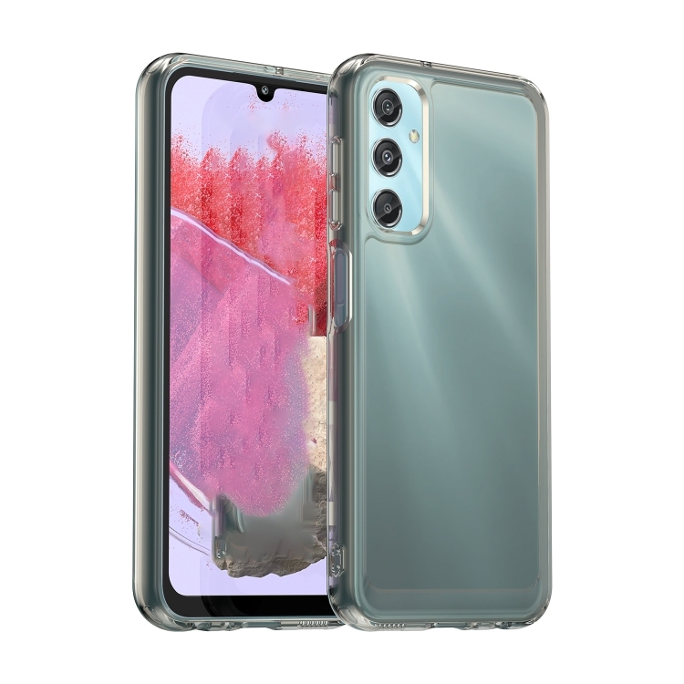Samsung Galaxy A25 4G Candy Series TPU Phone husa(Transparent Grey)