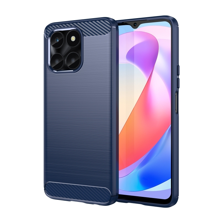 Honor X6a Brushed Carbon TPU (Blue)