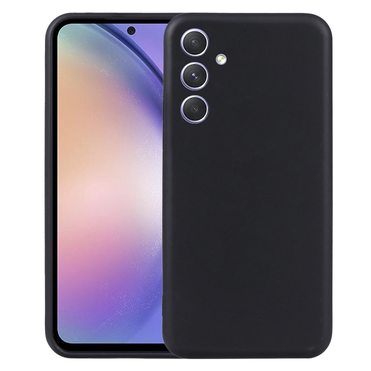 Samsung Galaxy A55 TPU Phone Husa(Black)
