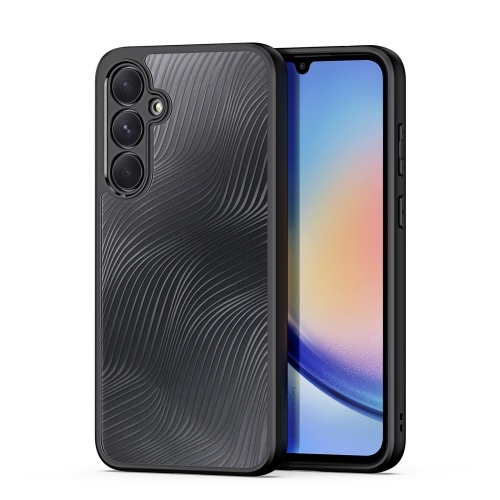 Samsung A35 5G DUX DUCIS Aimo Series TPU + PC Frosted Feel Husa (Black)