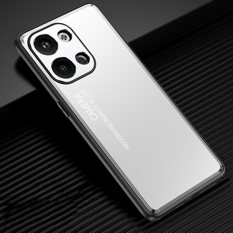 Xiaomi Redmi Note 13 5G Frosted Metal Husa (Silver)
