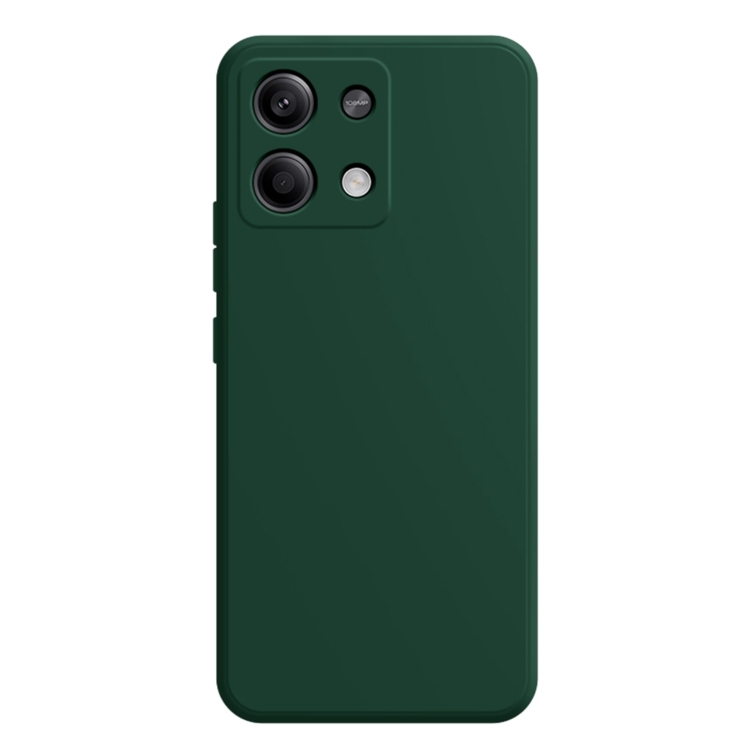 Xiaomi Redmi Note 13 Pro 5G Imitation Liquid Silicone Husa (Dark Green)