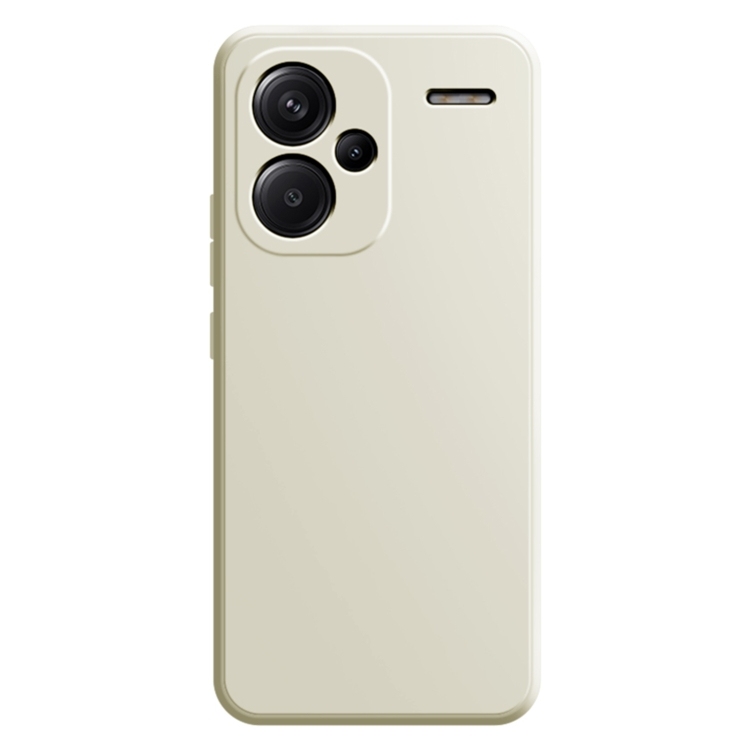 Xiaomi Redmi Note 13 Pro+ Imitation Liquid Silicone Phone husa(White)