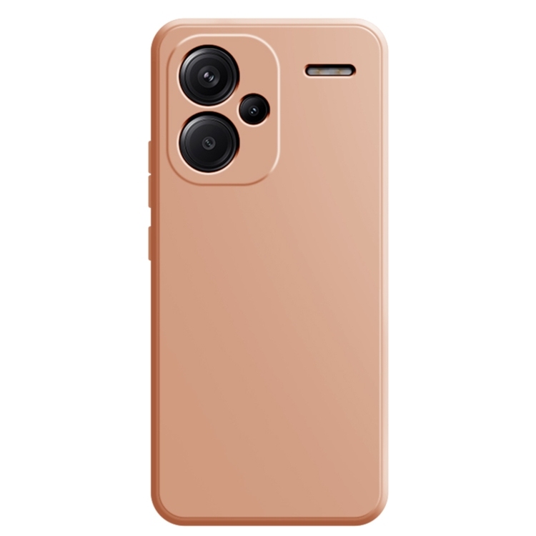 Xiaomi Redmi Note 13 Pro+ Imitation Liquid Silicone Phone husa(Pink)