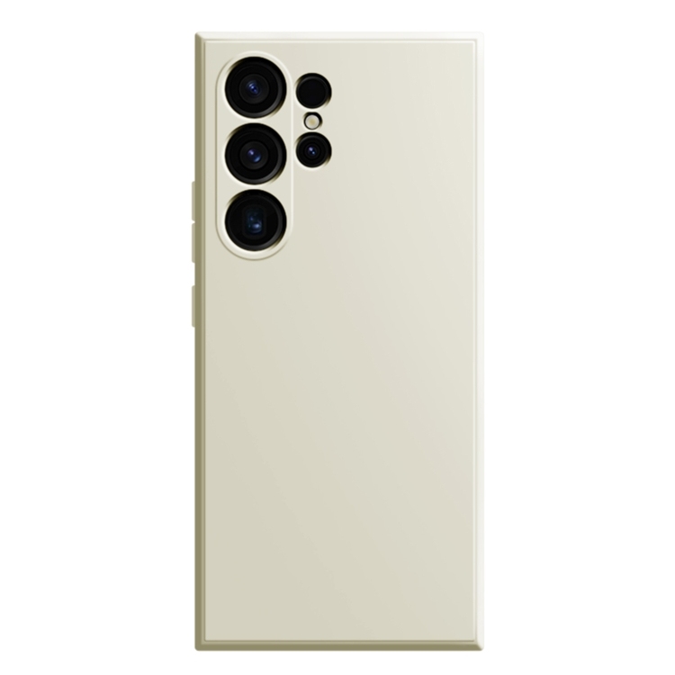 Samsung S24 Ultra 5G Imitation Liquid Silicone Husa (White)