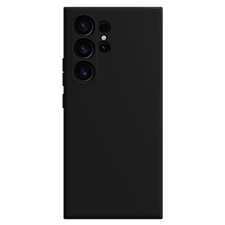 Samsung S24 Ultra 5G Imitation Liquid Silicone Husa (Black)