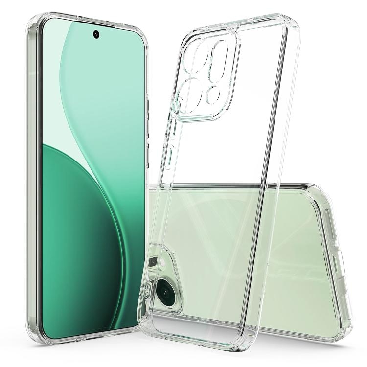 OPPO Reno14 Pro 5G Global Scratchproof Acrylic TPU Phone Husa(Transparent)