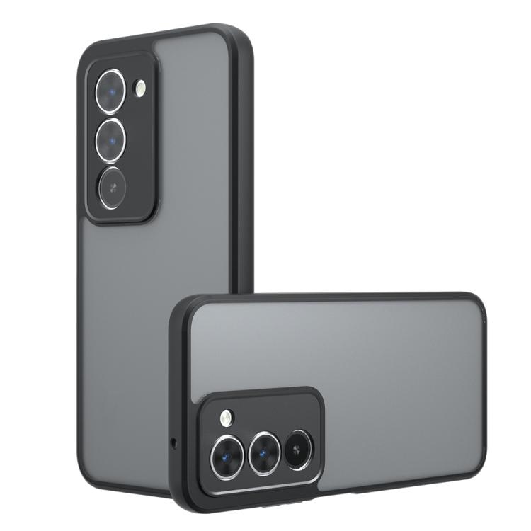 Redmi 15 5G / 4G EU 171mm Armor Precise Hole PC Hybrid TPU Phone Husa (Frosted Black)