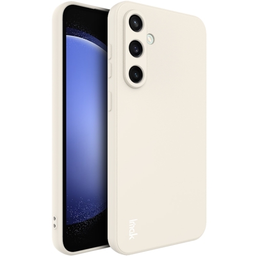Samsung Galaxy S24 FE 5G imak UC-4 Series Straight Edge TPU Phone Husa (White)