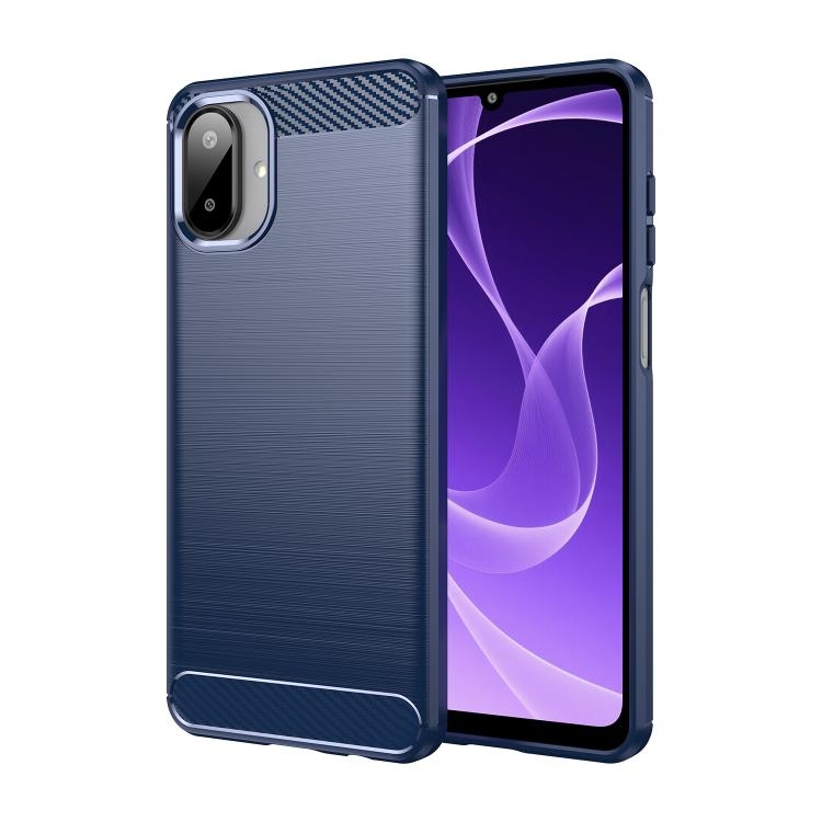 Samsung A07 4G Brushed Carbon TPU (Blue)
