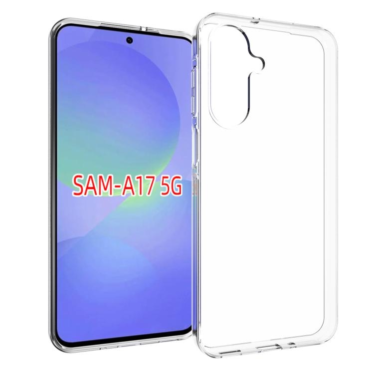 Samsung A17 5G Waterproof Texture TPU Phone Husa (Transparent)