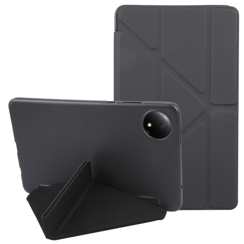 Xiaomi Redmi Pad SE 8.7 Deformation Silicone Piele Tablet Husa (Black)