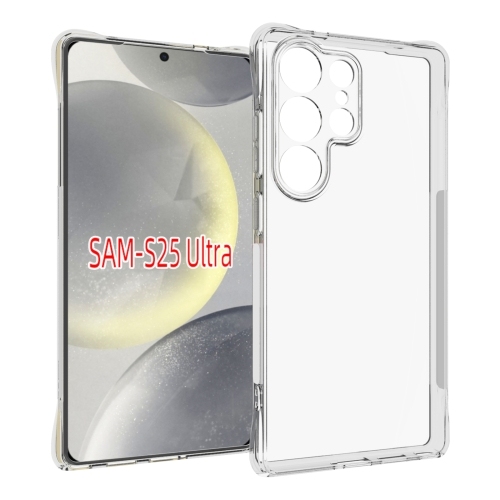 Samsung Galaxy S25 Ultra 5G Shockproof Non-slip Thickening TPU Phone Husa (Transparent)