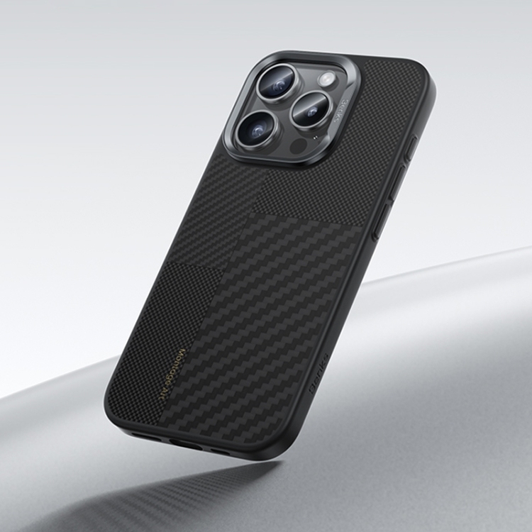 iPhone 16 Pro Max Benks Montage MagSafe Kevlar Fiber Phone Husa(Black)