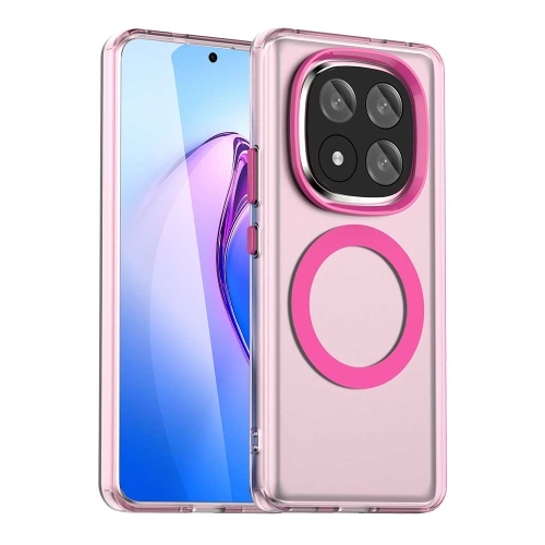 Xiaomi Redmi Note 14 Pro+ 5G Candy Magsafe PC Hybrid TPU Husa (Red)