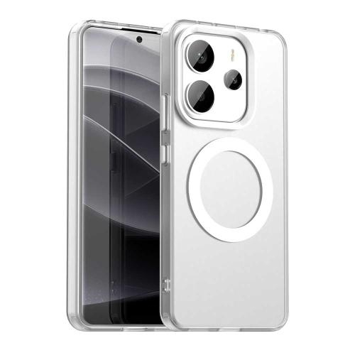 Xiaomi Redmi Note 14 4G 163.25mm Candy Magsafe PC Hybrid TPU Husa (White)