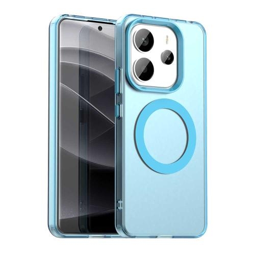 Xiaomi Redmi Note 14 4G 163.25mm Candy Magsafe PC Hybrid TPU Husa (Blue)