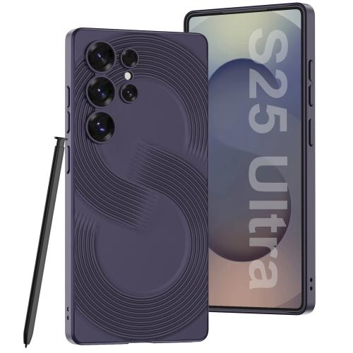 Samsung S25 Ultra 5G GKK Big S Ultra-thin Husa, Without Pen (Purple)
