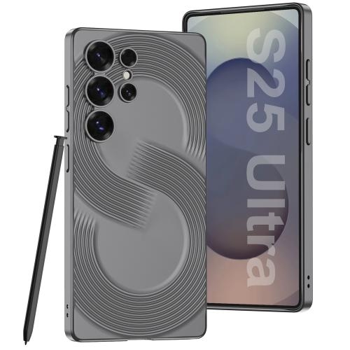 Samsung S25 Ultra 5G GKK Big S Ultra-thin Husa, Without Pen (Gray)