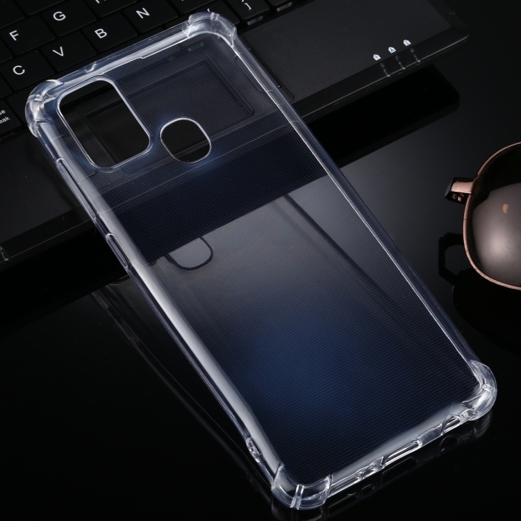 Husa p/u Samsung Galaxy A21s Four-Corner Anti-Drop Ultra-Thin TPU Case