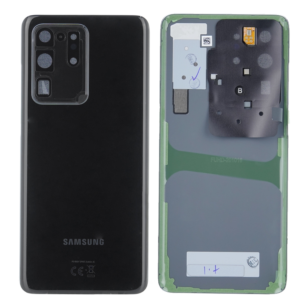 BATTERY COVER SAMSUNG S20 ULTRA / G988 (Black) SERVICE PACK