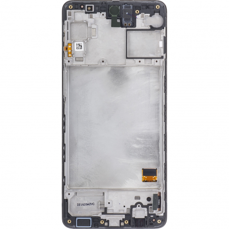 LCD SAMSUNG M31S / M317 BLACK WITH FRAME ORIGINAL (SERVICE PACK)