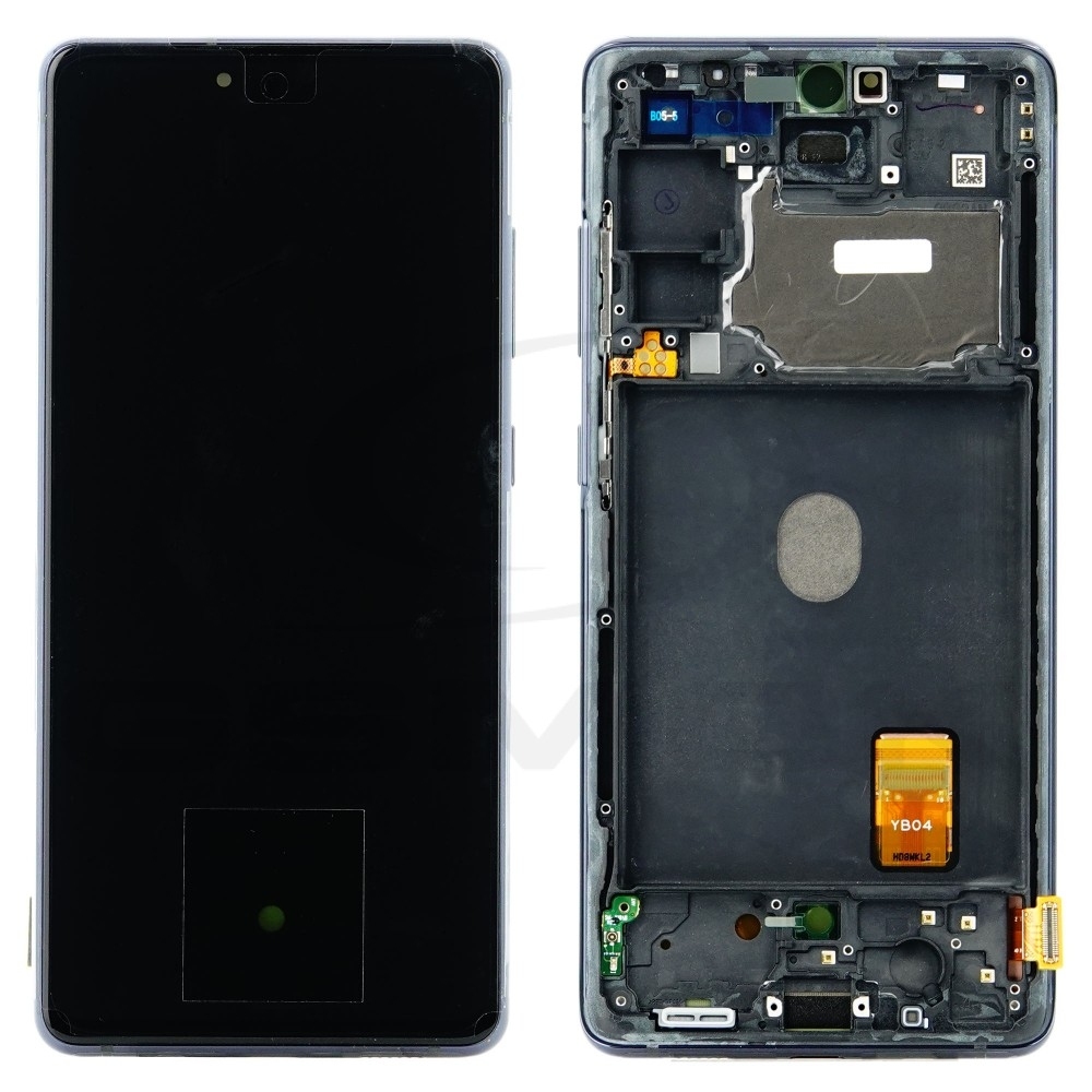 LCD SAMSUNG S20 FE / G781 CLOUD NAVY BLUE/BLACK WITH FRAME ORIGINAL (SERVICE PACK)