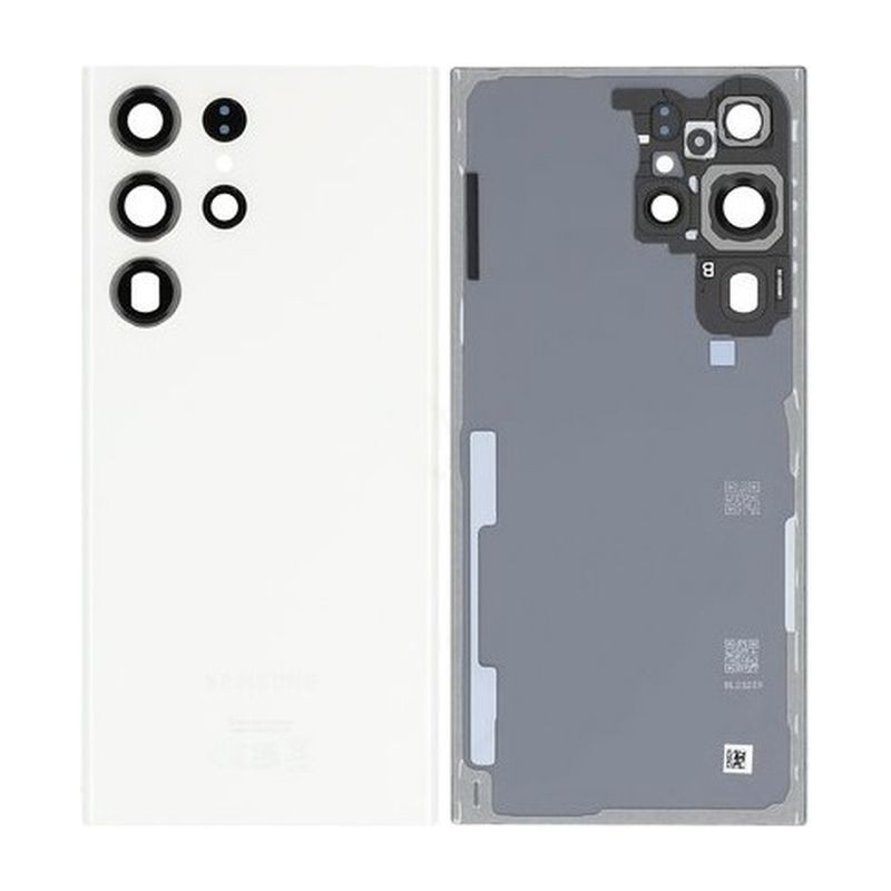 BATTERY COVER SAMSUNG S23 ULTRA / S918 (Cream / Beige) SERVICE PACK