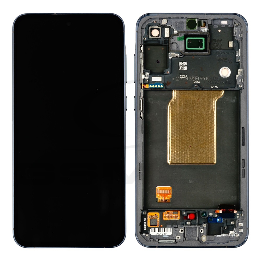 LCD SAMSUNG A55 / A556 5G BLACK / NAVY WITH FRAME ORIGINAL (SERVICE ...