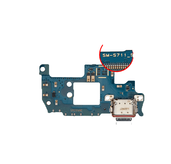Charging Port with connector Samsung S23 FE (SM-711) SERVICE PACK