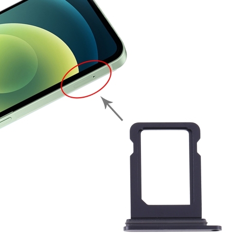 SIM Card Tray iPhone 12 (Black)