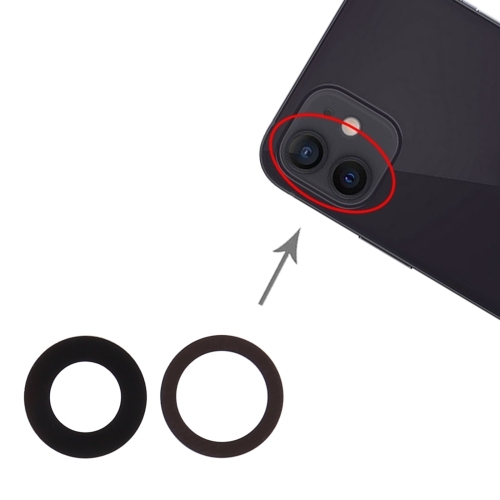 BACK CAMERA LENS iPhone 12 (2 Pcs / Set)